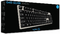 Геймърска клавиатура Logitech G413 Mechanical ROMER-G TACTILE