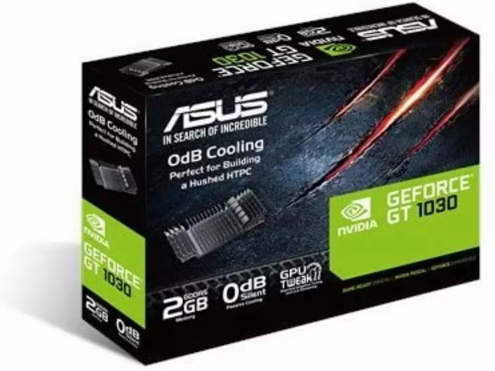 Видео карта ASUS GeForce GT 1030 Silent 2GB GDDR5 low profile
