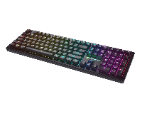 Геймърска клавиатура Cougar Puri RGB Red Switches, защитен капак