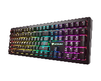 Геймърска клавиатура Cougar Puri RGB Red Switches, защитен капак
