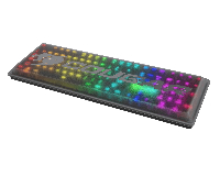 Геймърска клавиатура Cougar Puri RGB Red Switches, защитен капак