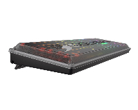 Геймърска клавиатура Cougar Puri RGB Red Switches, защитен капак