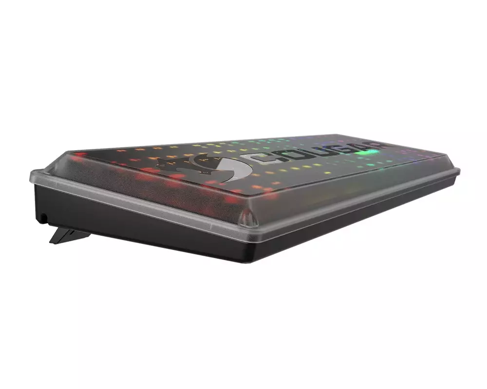 Геймърска клавиатура Cougar Puri RGB Red Switches, защитен капак
