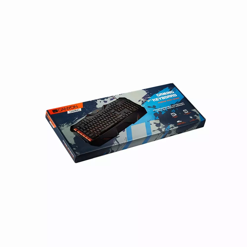 Геймърска клавиатура Canyon Fobos Gaming GK-3