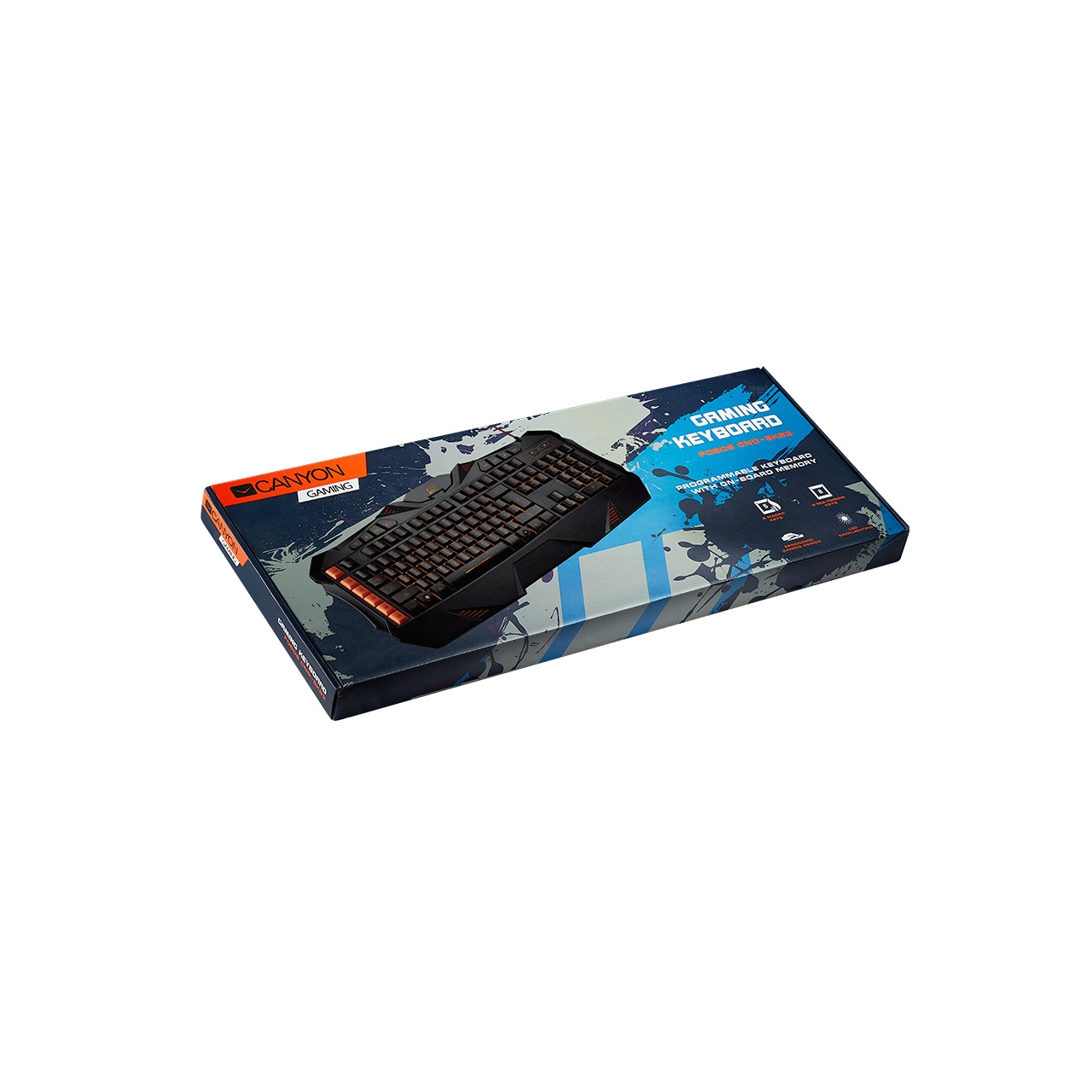 Геймърска клавиатура Canyon Fobos Gaming GK-3