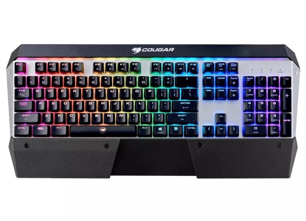 Геймърска клавиатура COUGAR ATTACK X3 Blue Cherry MX RGB