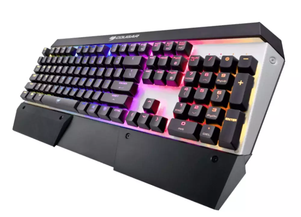 Геймърска клавиатура COUGAR ATTACK X3 Blue Cherry MX RGB