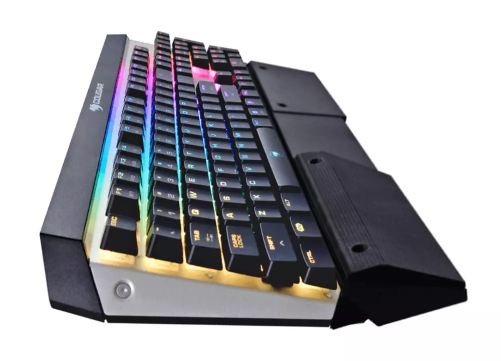 Геймърска клавиатура COUGAR ATTACK X3 Blue Cherry MX RGB