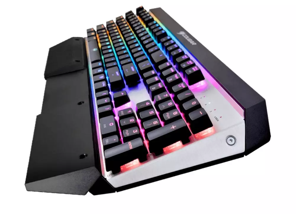 Геймърска клавиатура COUGAR ATTACK X3 Blue Cherry MX RGB