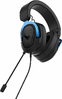 Геймърски слушалки ASUS TUF Gaming H3 Blue 7.1 Virtual Surround Sound