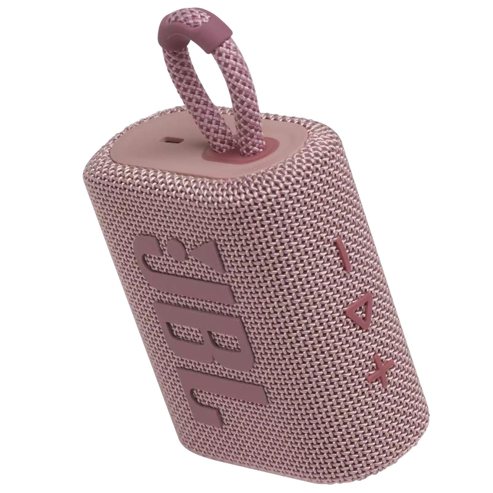 Блутут колонка JBL GO 3 Розов