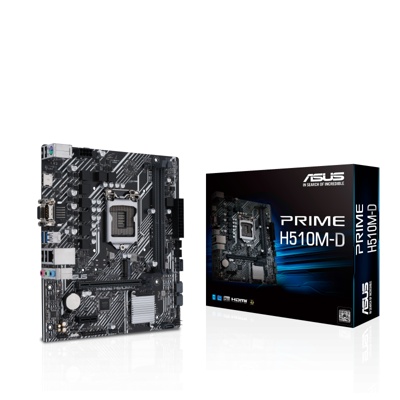 Дънна платка ASUS PRIME H510M-D