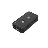 USB хъб със захранване HAMA, USB 2.0, 1:7,Черен