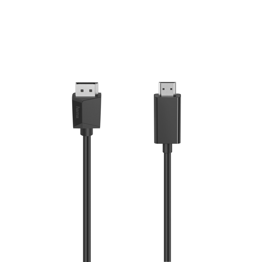 Кабель HAMA DisplayPort v.1.2 мужской - HDMI мужской, Ultra-HD, 4K, 1.5м