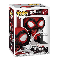 Фигурка Funko POP! Games: Miles Morales - Crimson Cowl Suit #770