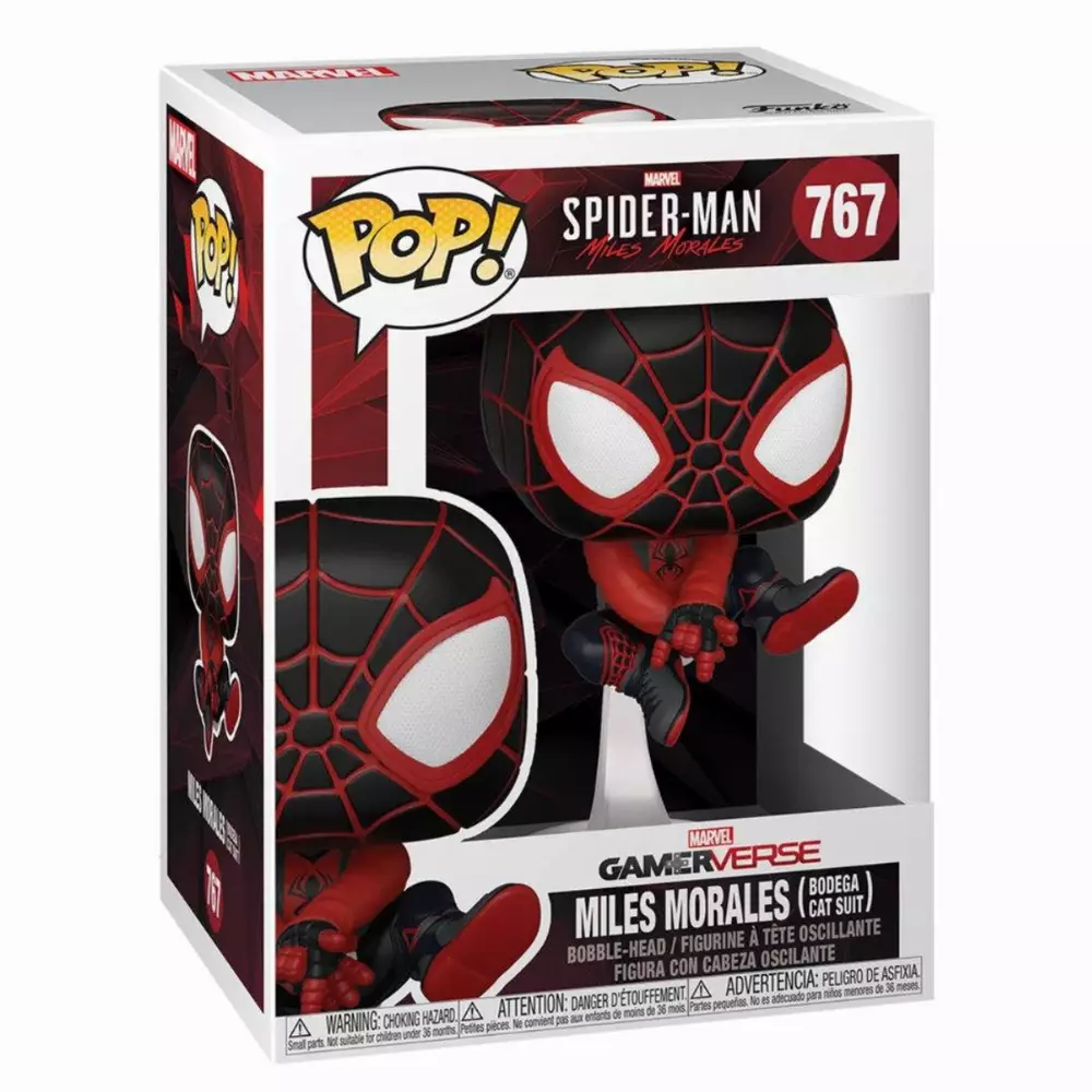 Фигурка Funko POP! Games: Miles Morales - Bodega Cat Suite #767