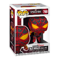 Фигурка Funko POP! Games: Miles Morales - S.T.R.I.KE. Suite #766