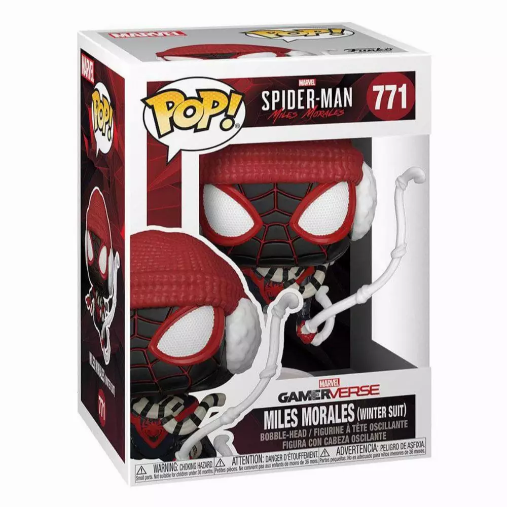 Фигурка Funko POP! Games: Miles Morales - Winter Suite #771