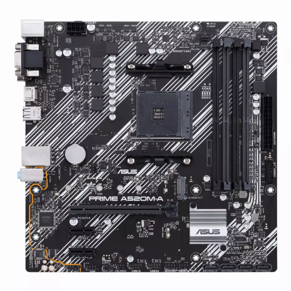 Дънна платка ASUS PRIME A520M-A