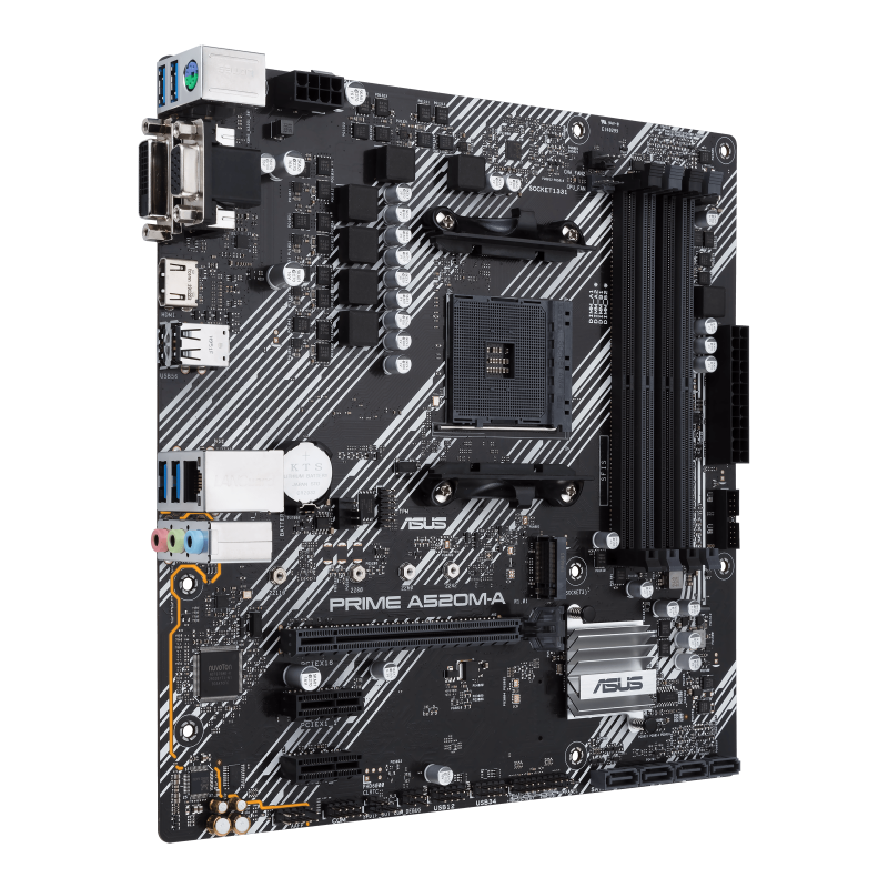 Дънна платка ASUS PRIME A520M-A