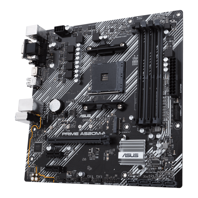 Дънна платка ASUS PRIME A520M-A