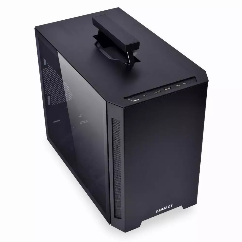 Кутия Lian Li TU150WX Tempered Glass Black