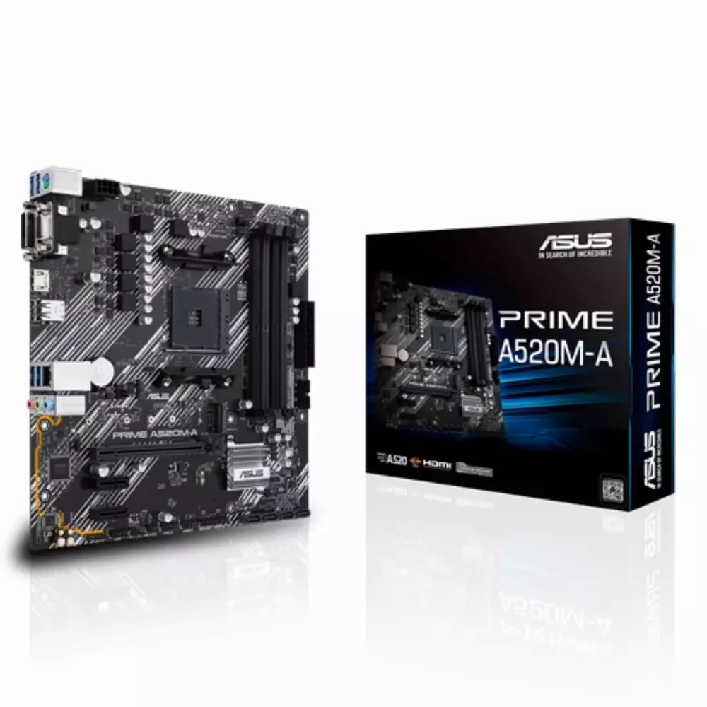Дънна платка ASUS PRIME A520M-A