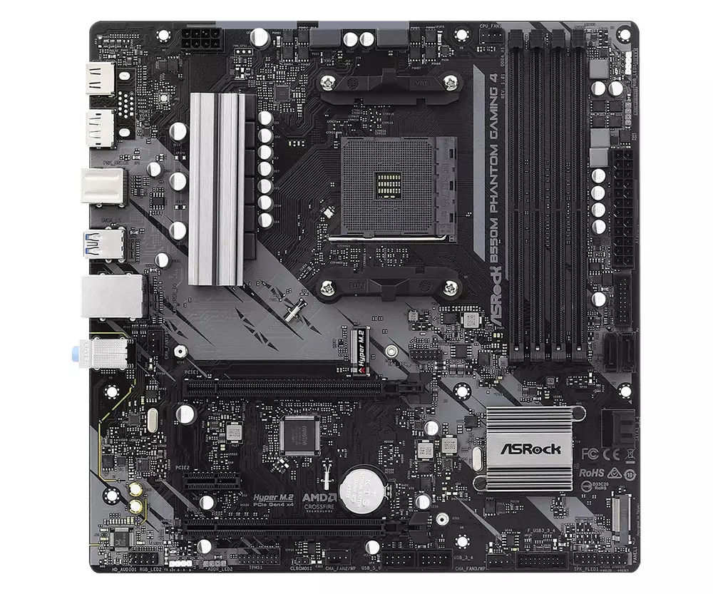 Дънна платка Asrock B550M Phantom Gaming 4