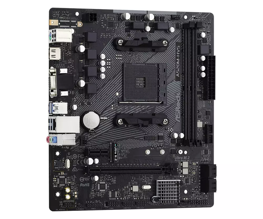 Дънна платка Asrock A520M-HVS 