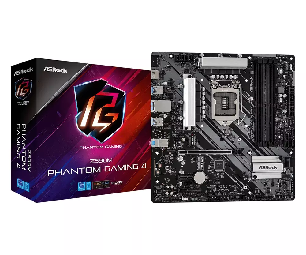 Placă de bază Asrock Z590M Phantom Gaming 4