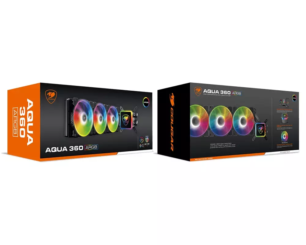 Охладител за процесор COUGAR AQUA 360 ARGB