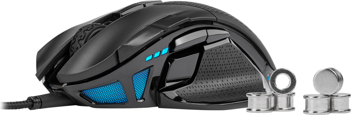 Геймърска мишка CORSAIR NIGHTSWORD RGB Tunable FPS/MOBA - CH-9306011-EU