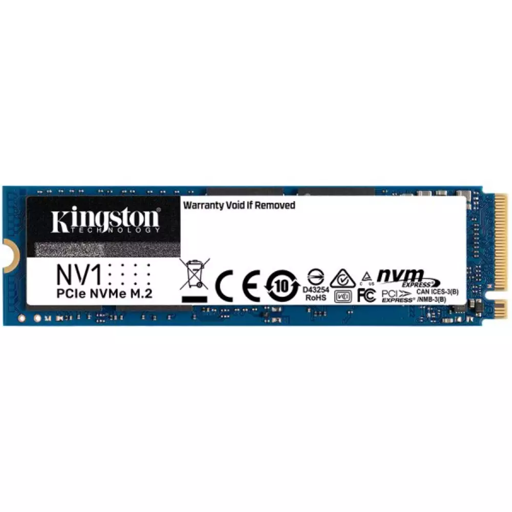 Диск SSD Kingston NV1 500GB M.2 2280 PCIe NVMe 3.0 x4