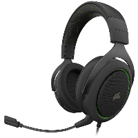 Геймърски слушалки CORSAIR HS50 PRO STEREO Gaming Headset Green - CA-9011216-EU