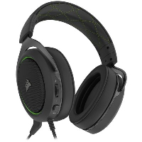 Геймърски слушалки CORSAIR HS50 PRO STEREO Gaming Headset Green - CA-9011216-EU