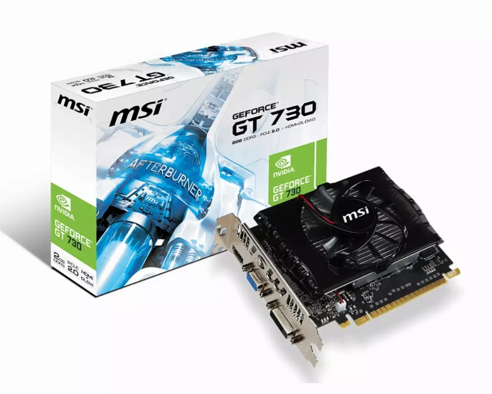 Видео карта MSI GeForce GT 730 2GB DDR3 - N730-2GD3V2