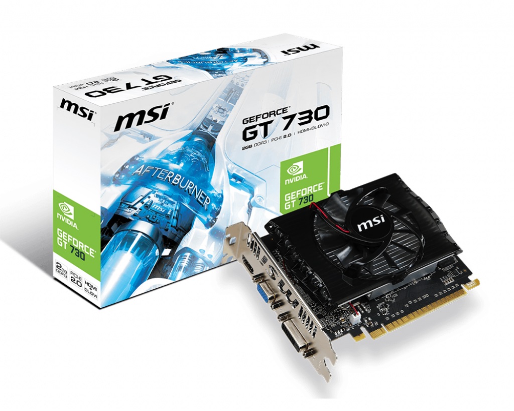 Видео карта MSI GeForce GT 730 2GB DDR3 - N730-2GD3V2