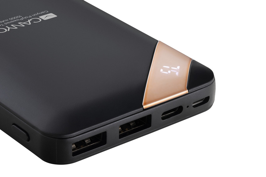 Външна батерия CANYON CNE-CPBP10B Power bank 10000mAh Черна