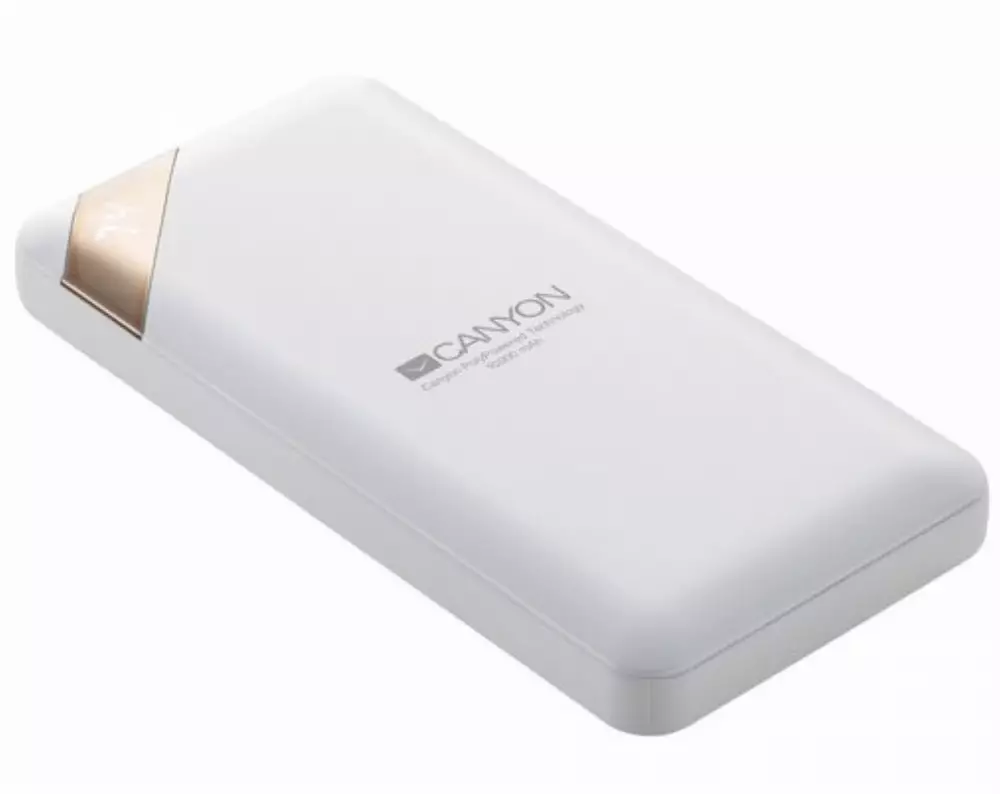 Външна батерия CANYON CNE-CPBP20W Power Bank 20000mAh Бяла