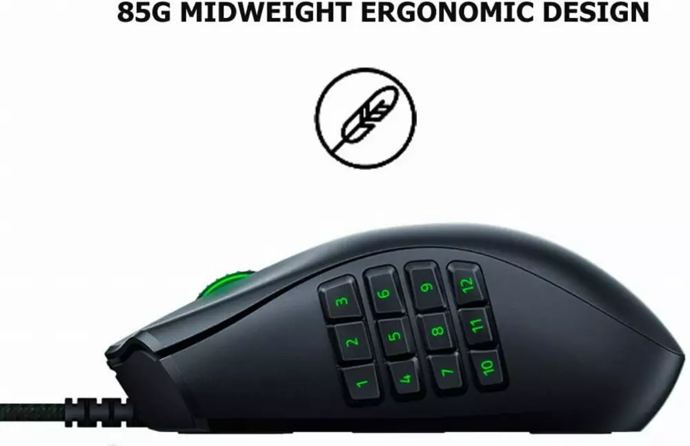 Геймърска мишка Razer Naga X - RZ01-03590100-R3M1