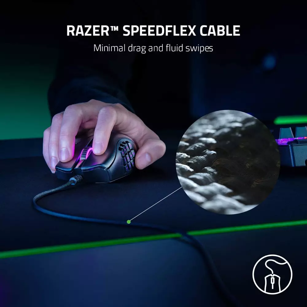 Геймърска мишка Razer Naga X - RZ01-03590100-R3M1