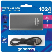 Външен диск SSD GOODRAM HL100 1TB SATA 6 Gb/s USB 3.2 Type-C