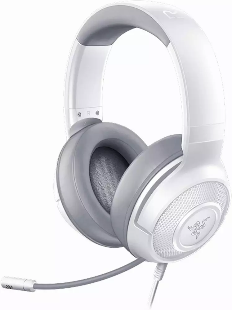 Геймърски слушалки Razer Kraken X Mercury Gaming Headset White