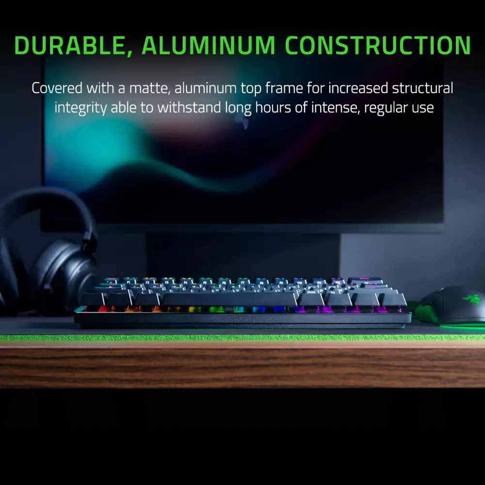Геймърска клавиатура Razer Huntsman Mini Red Switches Clicky Optical