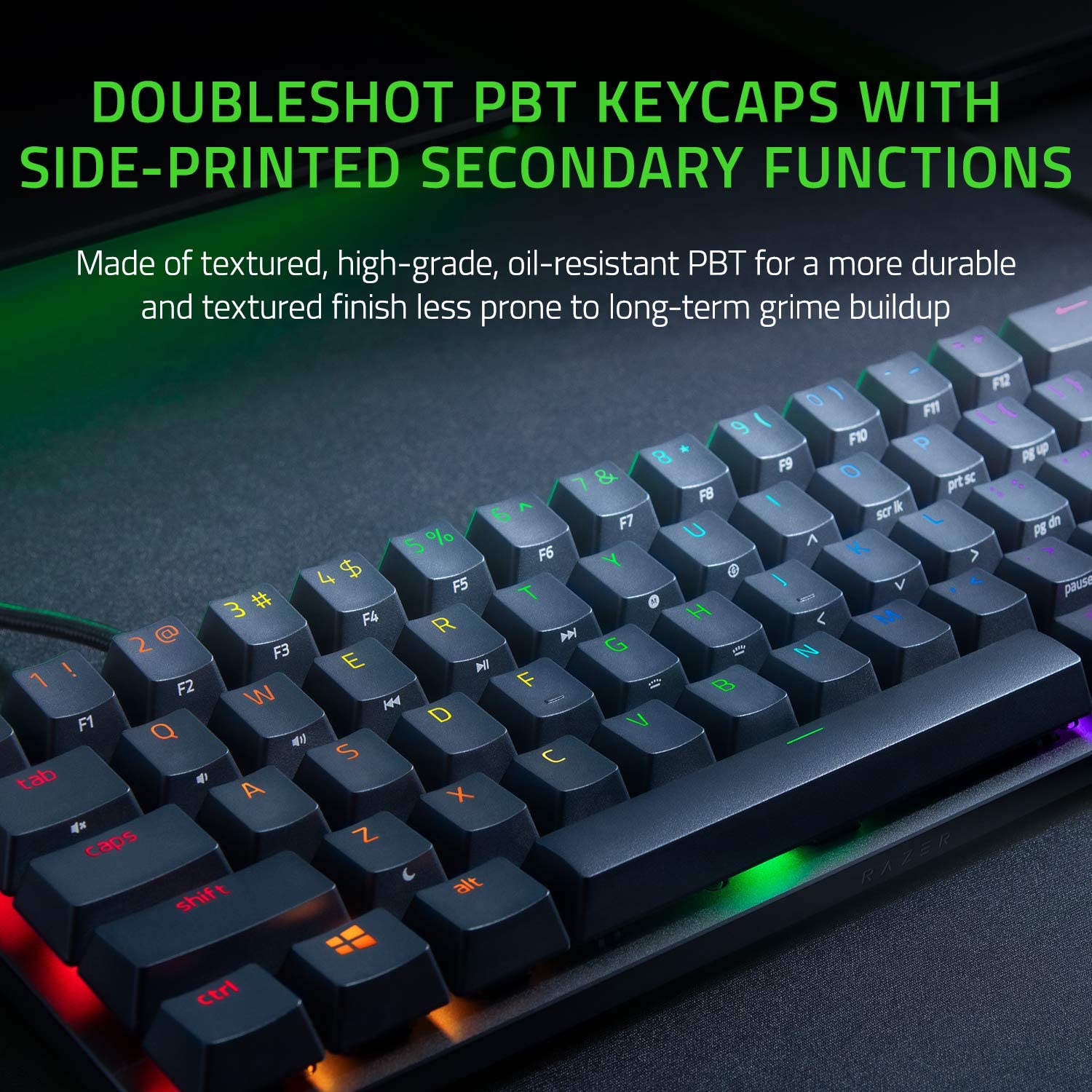 Геймърска клавиатура Razer Huntsman Mini Red Switches Clicky Optical