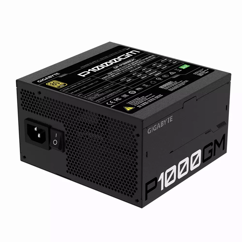 Захранване Gigabyte P1000GM (1000W) 80 PLUS GOLD