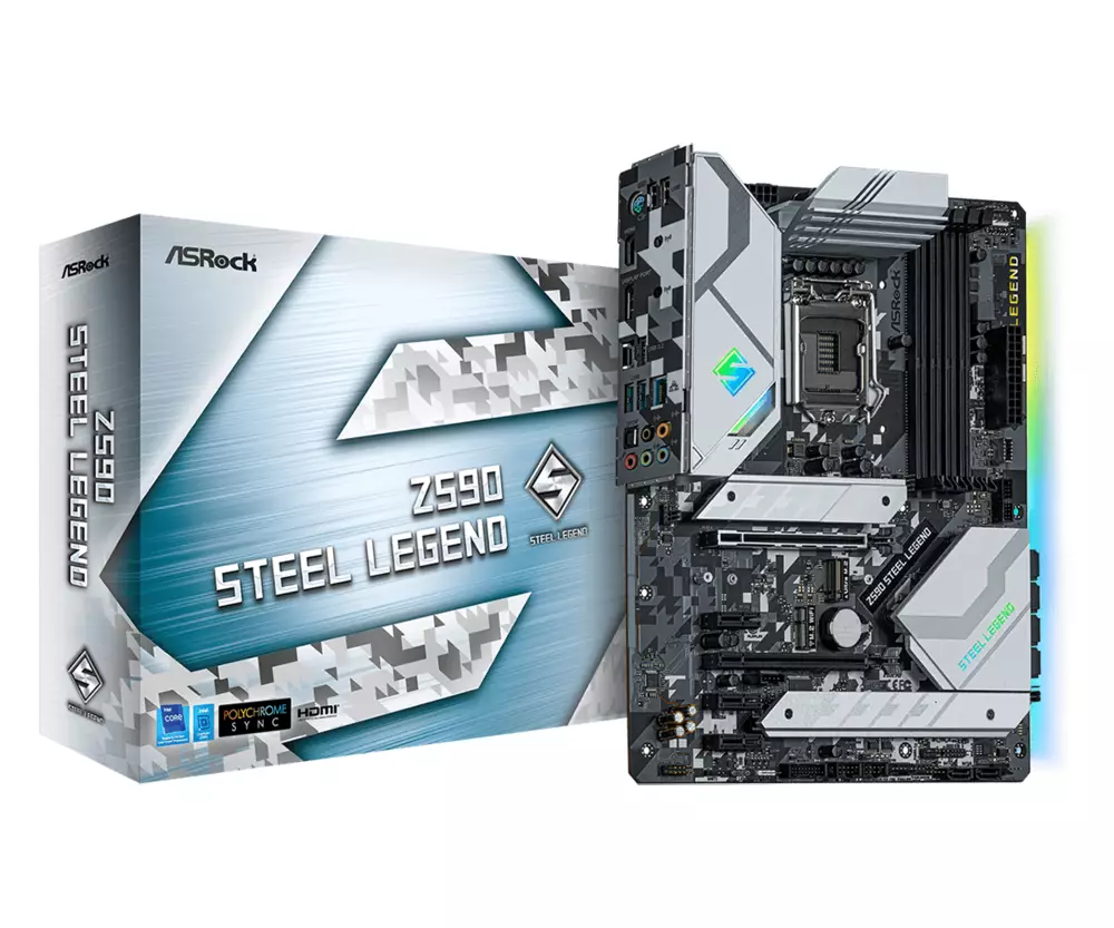 Дънна платка ASRock Z590 Steel Legend LGA 1200