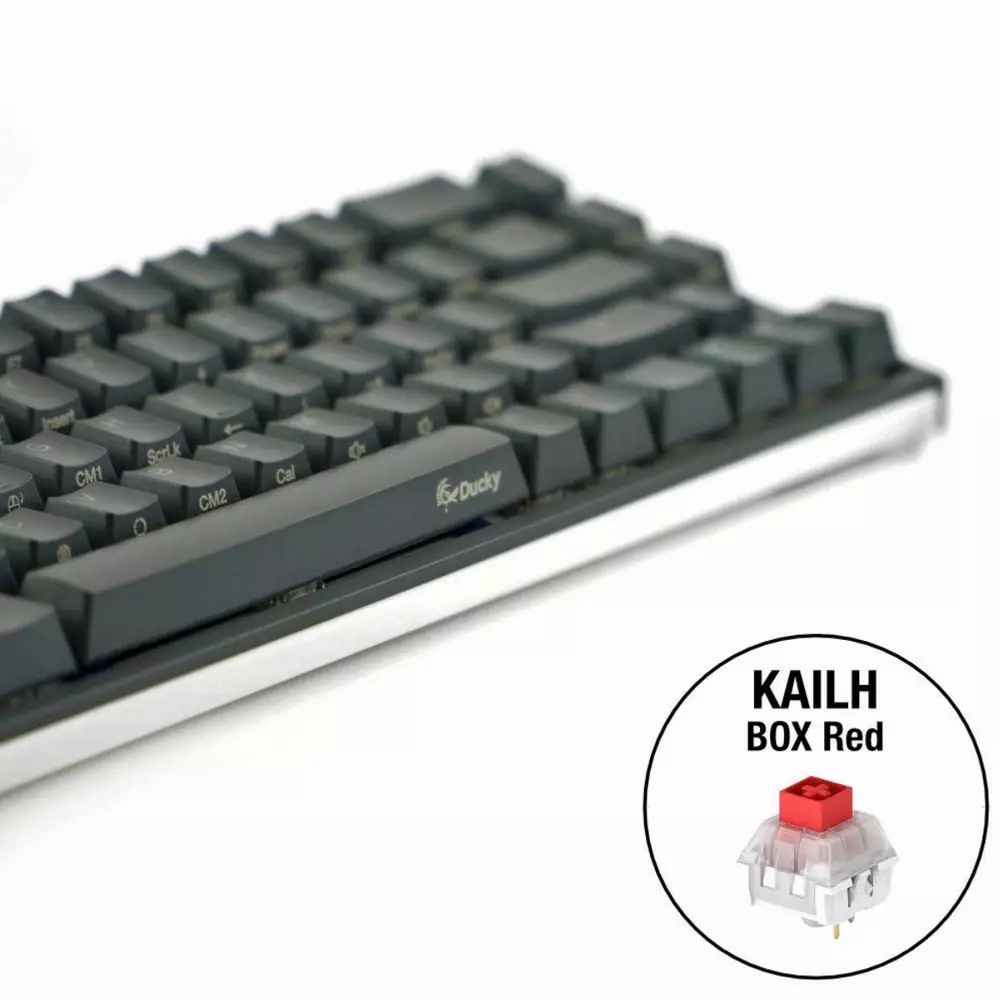 Геймърскa механична клавиатура Ducky One 2 SF RGB, Kailh BOX Red