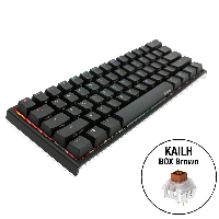 Геймърскa механична клавиатура Ducky One 2 Mini V2 RGB, Kailh BOX Brown