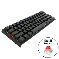 Геймърскa механична клавиатура Ducky One 2 Mini V2 RGB, Kailh BOX Red